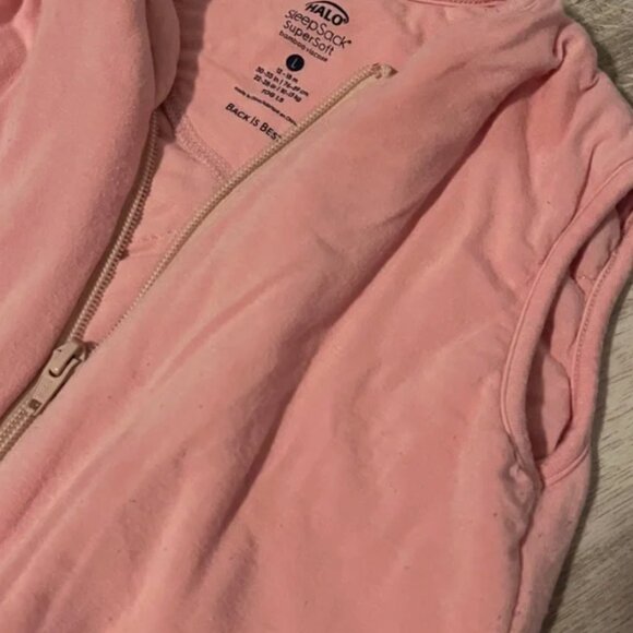 HALO SleepSack Swaddle – Super Soft Bamboo Viscose – Pink – Size L (12–18 months - Picture 5 of 7